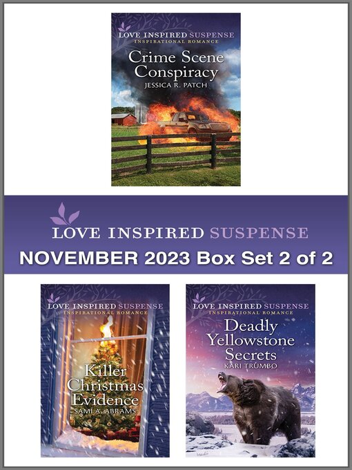 Title details for Love Inspired Suspense November 2023--Box Set 2 of 2 by Jessica R. Patch - Available